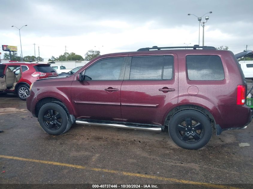 2010 Honda Pilot Ex VIN: 5FNYF3H40AB013747 Lot: 40737446