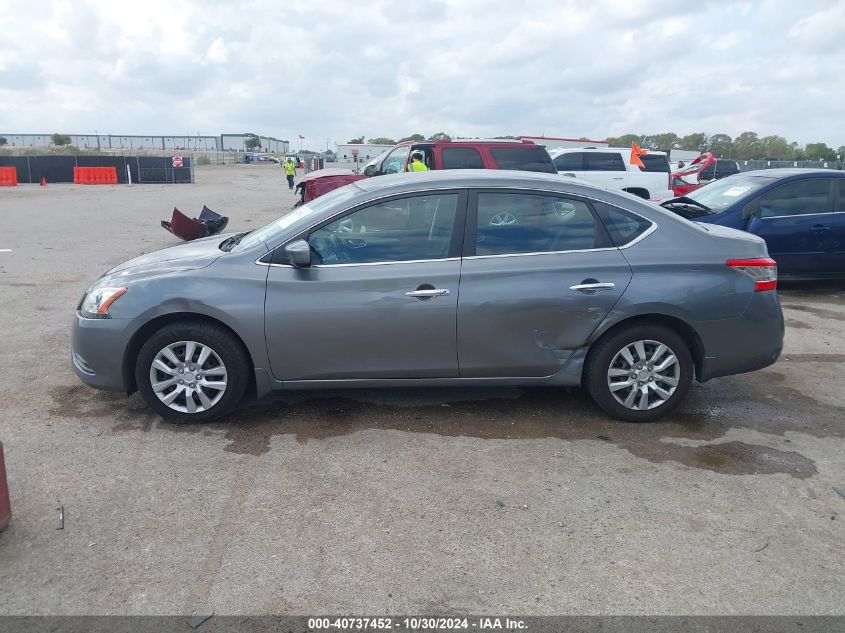 2015 Nissan Sentra Sv VIN: 3N1AB7AP4FL680728 Lot: 40737452