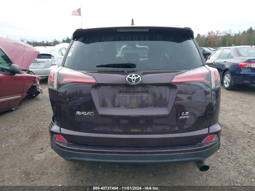 2017 Toyota Rav4 Le VIN: 2T3BFREV8HW693553 Lot: 40737454