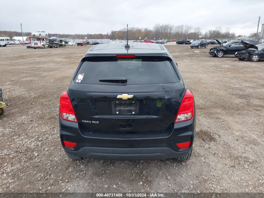 2019 Chevrolet Trax Ls VIN: 3GNCJNSB3KL359653 Lot: 40737458