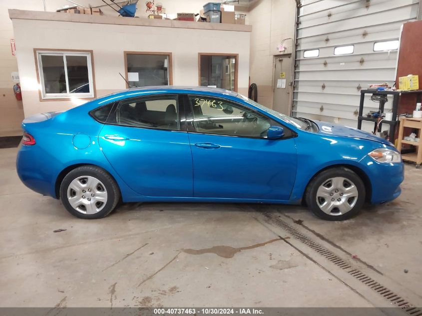 2016 Dodge Dart Se VIN: 1C3CDFAA4GD565189 Lot: 40737463