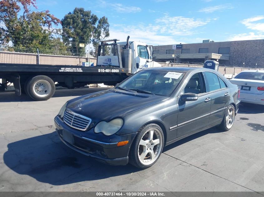 2001 Mercedes-Benz C 320 VIN: WDBRF64J41F062283 Lot: 40737464