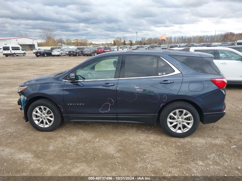 2018 Chevrolet Equinox Lt VIN: 3GNAXJEV1JL135896 Lot: 40737496