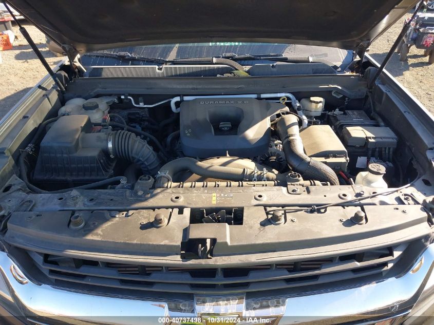 2016 CHEVROLET COLORADO VIN: 1GCPTCE19G1382591