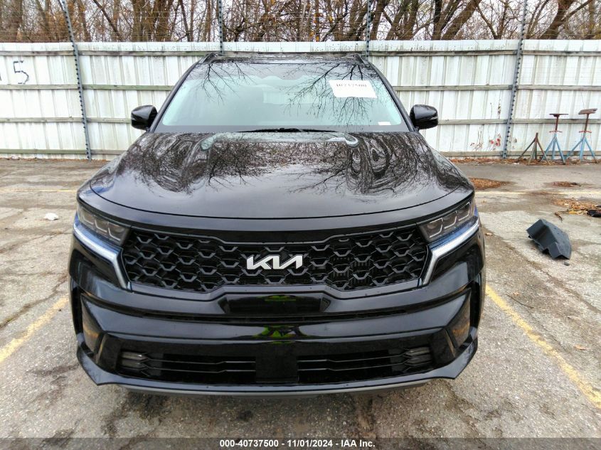 2022 Kia Sorento Sx VIN: 5XYRKDLF9NG103282 Lot: 40737500