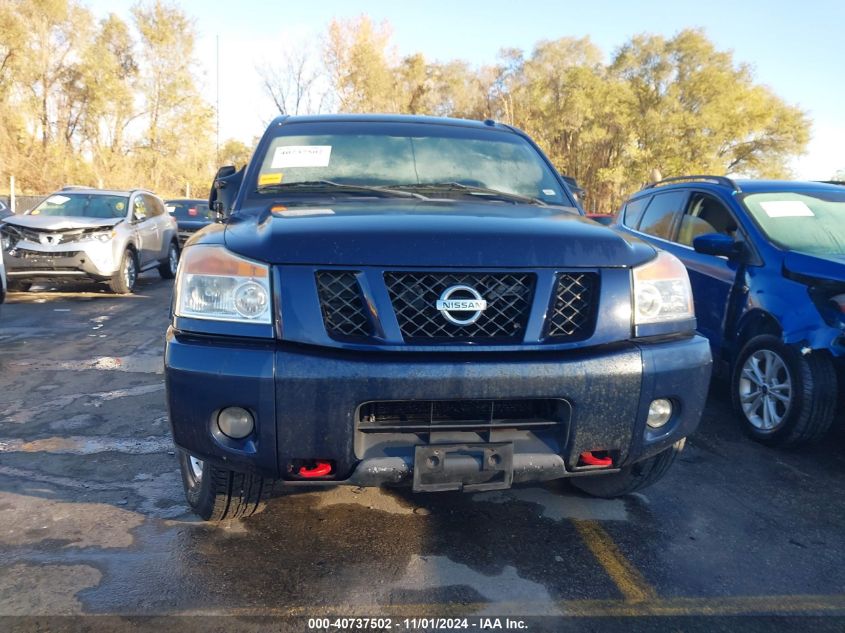 2011 Nissan Titan Pro-4X VIN: 1N6BA0ECXBN304206 Lot: 40737502