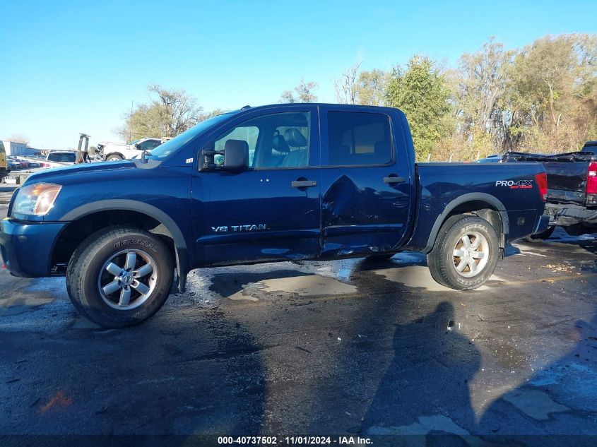 2011 Nissan Titan Pro-4X VIN: 1N6BA0ECXBN304206 Lot: 40737502