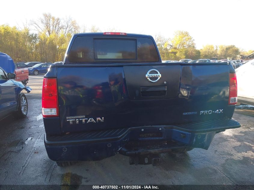 2011 Nissan Titan Pro-4X VIN: 1N6BA0ECXBN304206 Lot: 40737502