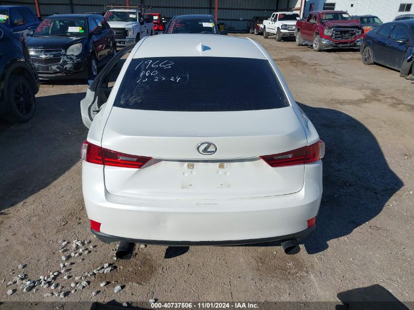 2014 Lexus Is 250 VIN: JTHCF1D22E5013693 Lot: 40737506