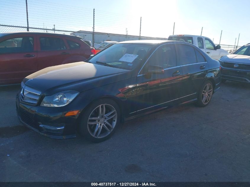 VIN WDDGF8AB0DA797769 2013 MERCEDES-BENZ C 300 no.2