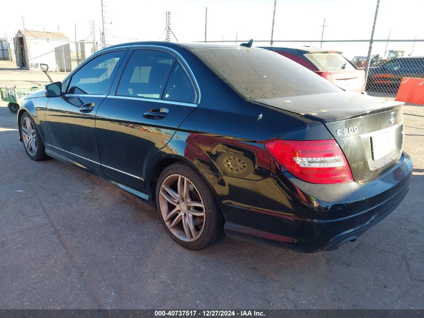 VIN WDDGF8AB0DA797769 2013 MERCEDES-BENZ C 300 no.3