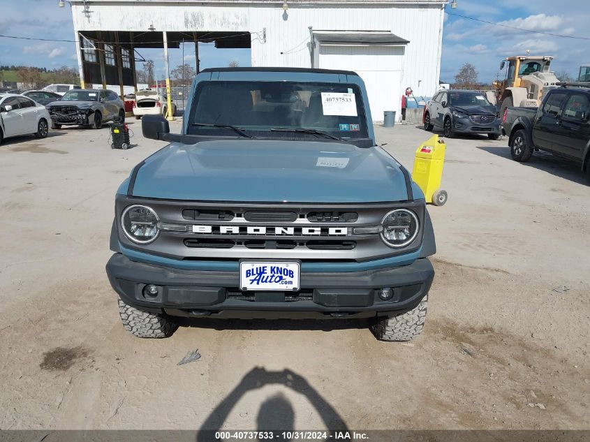 2021 Ford Bronco Big Bend VIN: 1FMDE5BH8MLB07140 Lot: 40737533