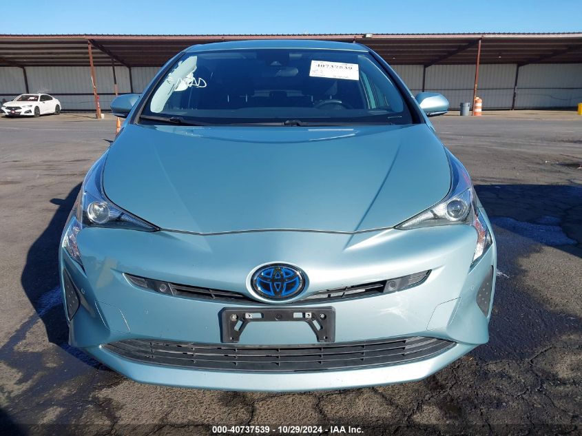 2018 Toyota Prius Three VIN: JTDKARFU5J3549052 Lot: 40737539