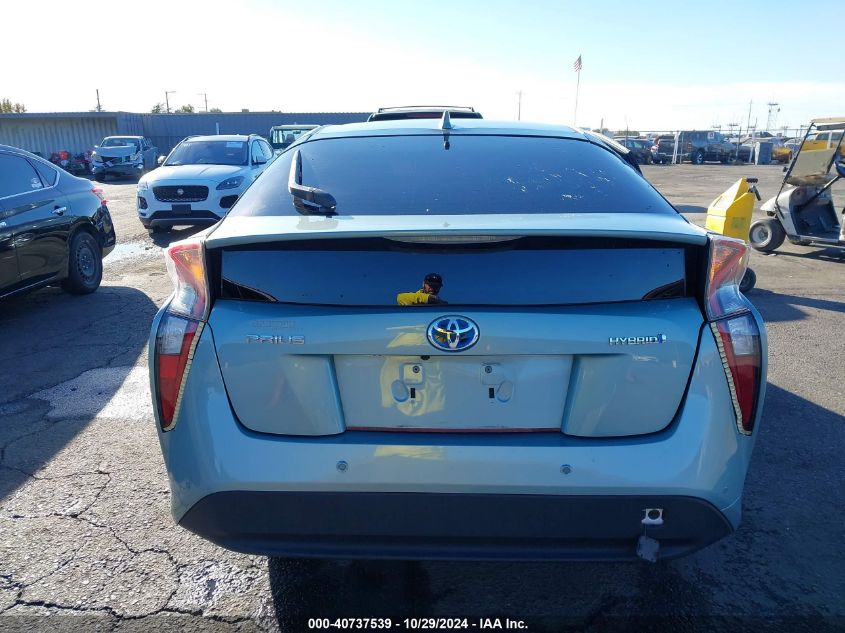 2018 Toyota Prius Three VIN: JTDKARFU5J3549052 Lot: 40737539