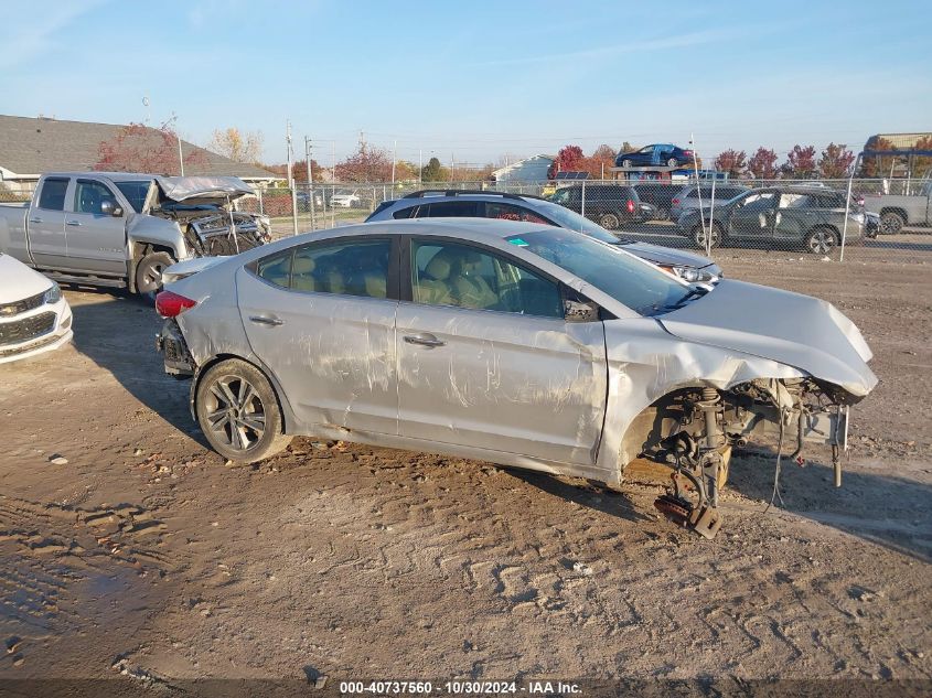 2017 Hyundai Elantra Limited VIN: KMHD84LF9HU201364 Lot: 40737560