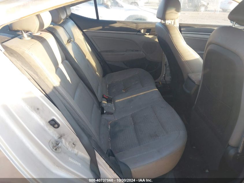 2017 HYUNDAI ELANTRA VIN: KMHD84LF9HU201364