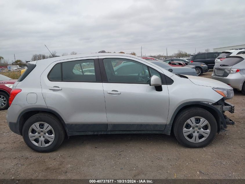 2018 Chevrolet Trax Ls VIN: 3GNCJKSB8JL363579 Lot: 40737577