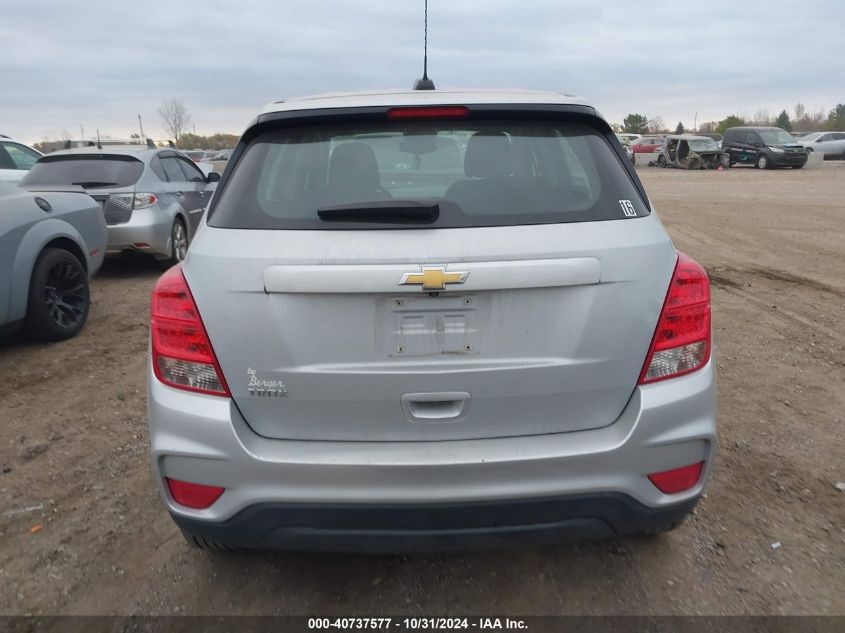 2018 Chevrolet Trax Ls VIN: 3GNCJKSB8JL363579 Lot: 40737577