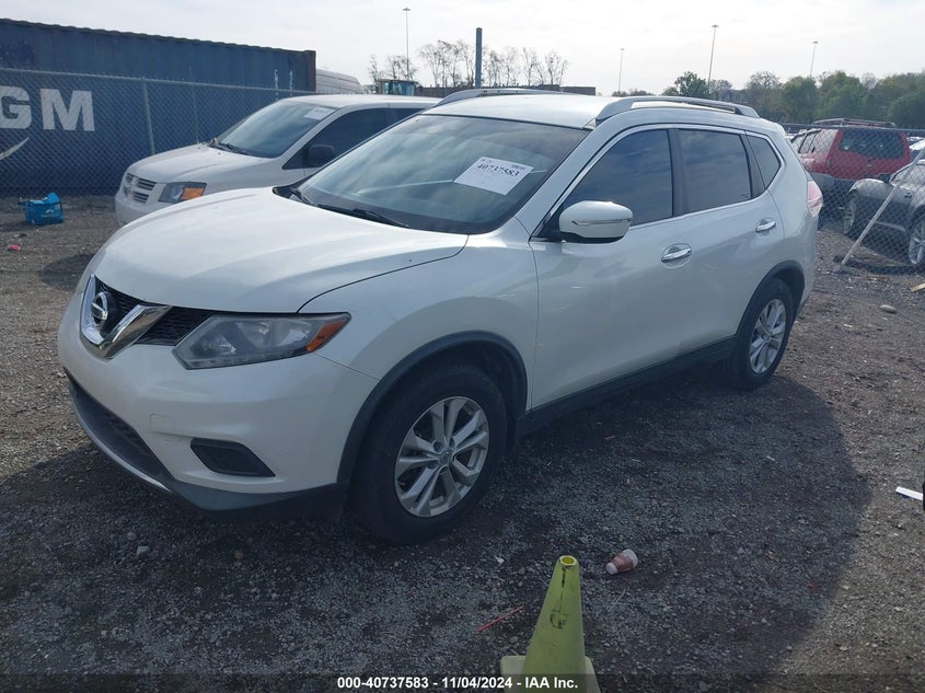 2015 NISSAN ROGUE SV - KNMAT2MT6FP539606