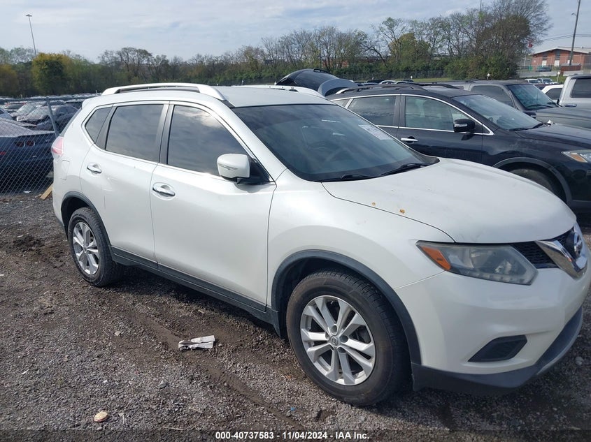 2015 NISSAN ROGUE SV - KNMAT2MT6FP539606
