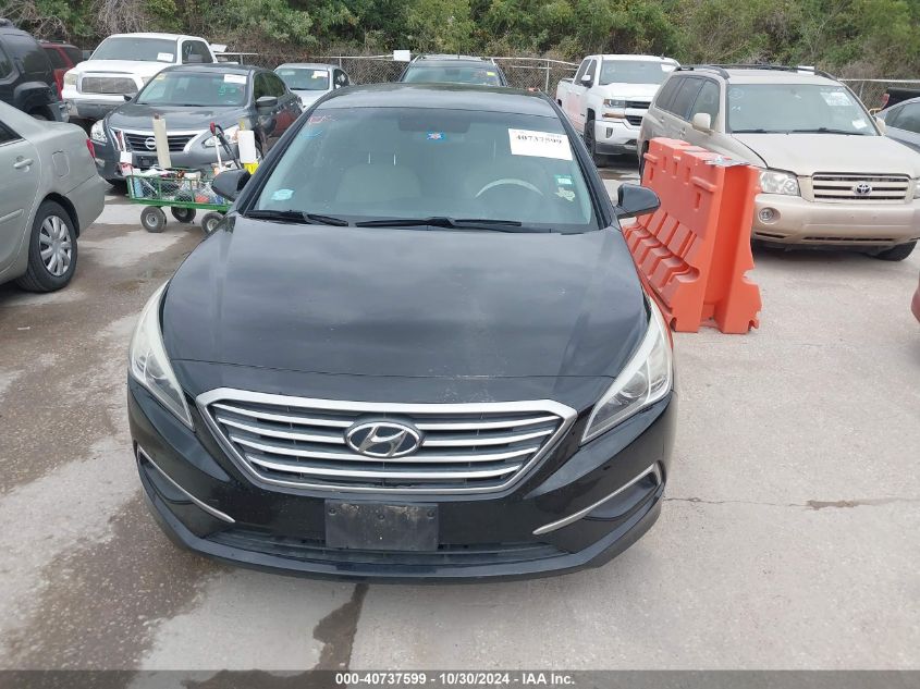 2017 Hyundai Sonata Se VIN: 5NPE24AF2HH555105 Lot: 40737599