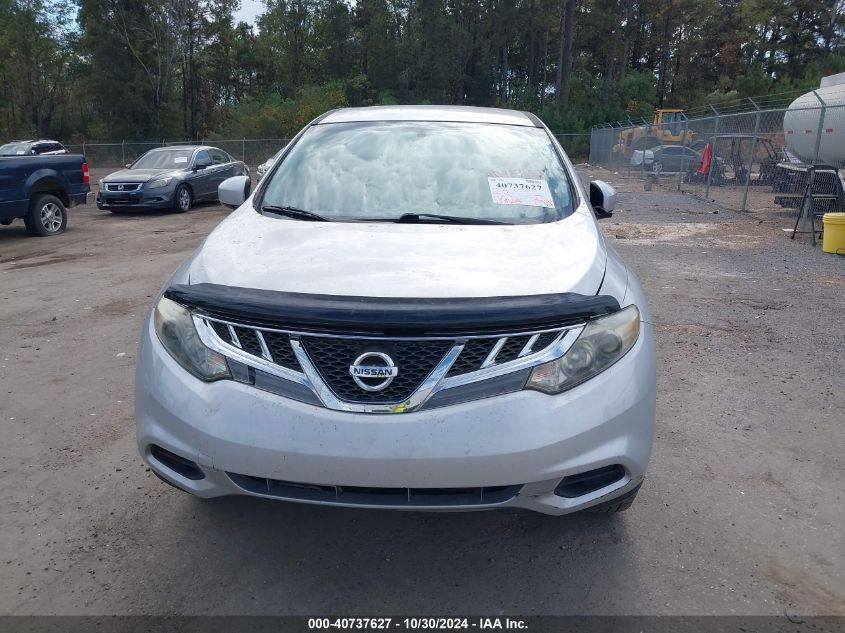 2014 Nissan Murano S VIN: JN8AZ1MU9EW410589 Lot: 40737627