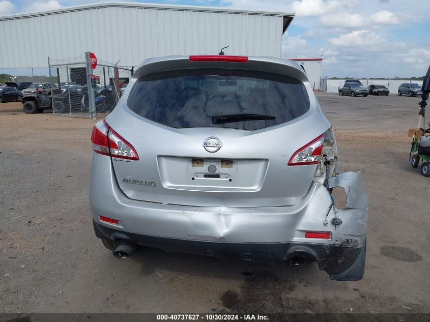 2014 Nissan Murano S VIN: JN8AZ1MU9EW410589 Lot: 40737627