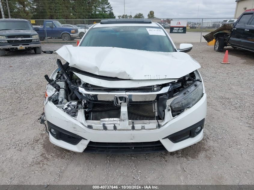 2016 Honda Civic Touring VIN: 19XFC1F98GE026201 Lot: 40737646