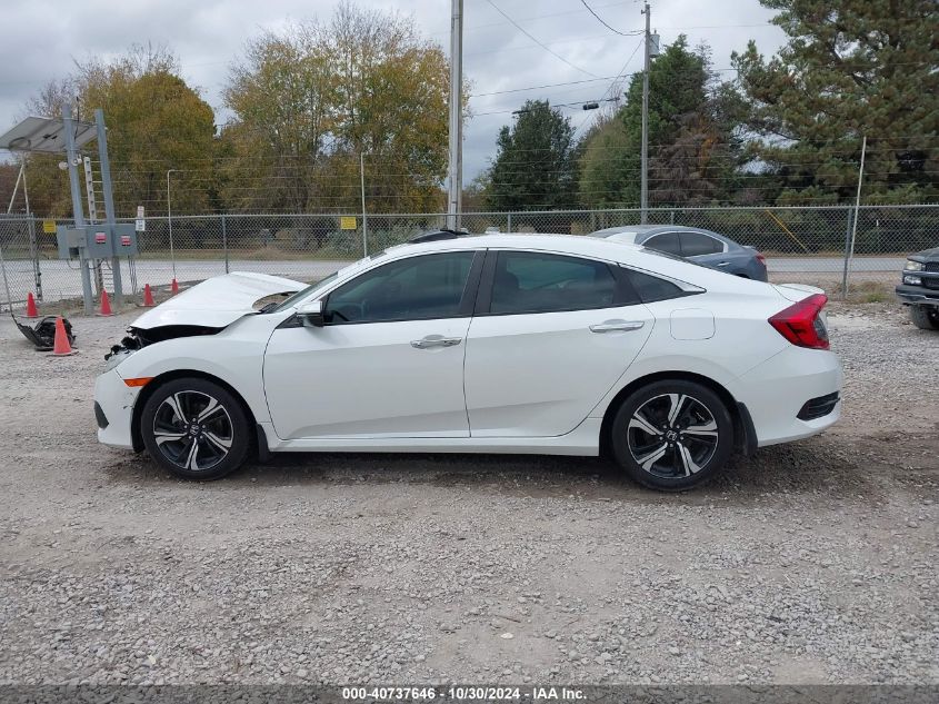 2016 Honda Civic Touring VIN: 19XFC1F98GE026201 Lot: 40737646