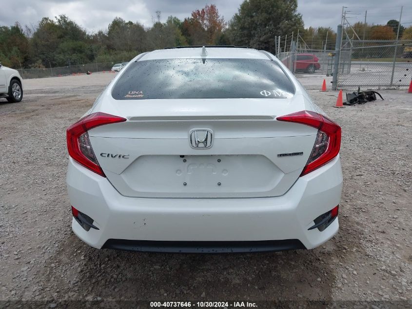 2016 Honda Civic Touring VIN: 19XFC1F98GE026201 Lot: 40737646