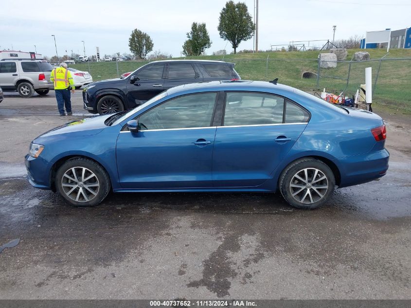 2017 Volkswagen Jetta 1.4T Se VIN: 3VWDB7AJ9HM206838 Lot: 40737652