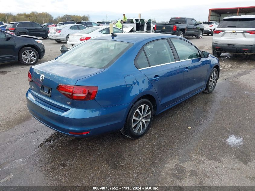 2017 Volkswagen Jetta 1.4T Se VIN: 3VWDB7AJ9HM206838 Lot: 40737652