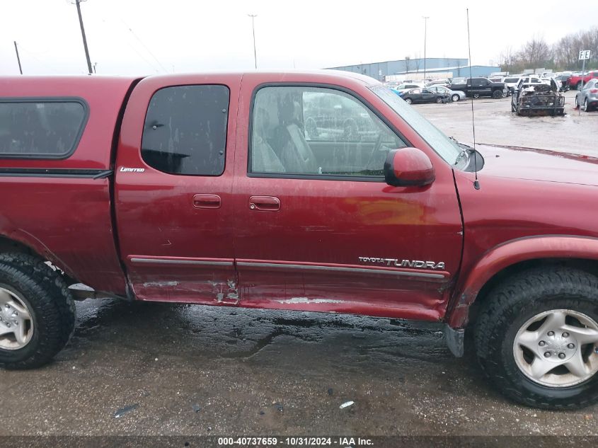 2003 Toyota Tundra Ltd V8 VIN: 5TBBT48183S415548 Lot: 40737659