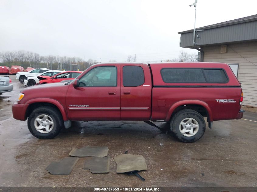 2003 Toyota Tundra Ltd V8 VIN: 5TBBT48183S415548 Lot: 40737659