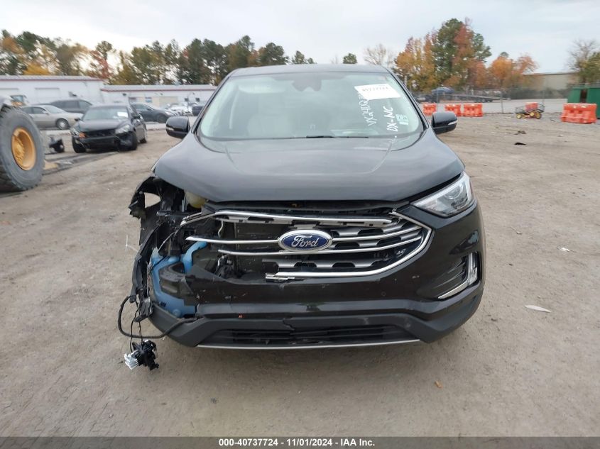 2022 Ford Edge Titanium VIN: 2FMPK4K91NBA94791 Lot: 40737724