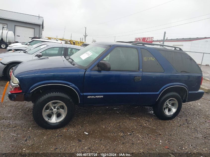 2003 Chevrolet Blazer Ls VIN: 1GNCS18X03K164573 Lot: 40737725