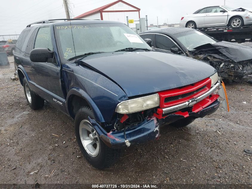 2003 Chevrolet Blazer Ls VIN: 1GNCS18X03K164573 Lot: 40737725