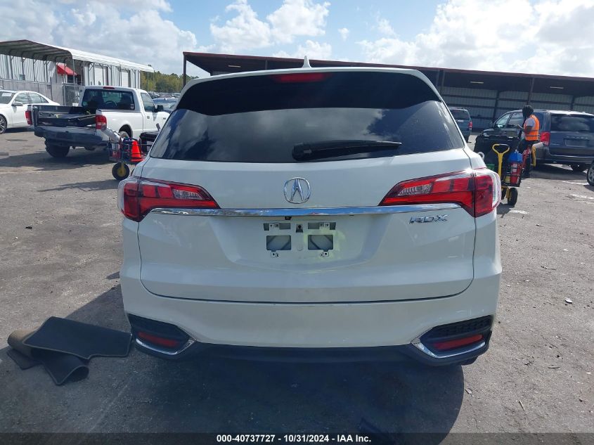 2017 Acura Rdx Technology Acurawatch Plus Packages/W/Technology Package VIN: 5J8TB3H57HL007340 Lot: 40737727