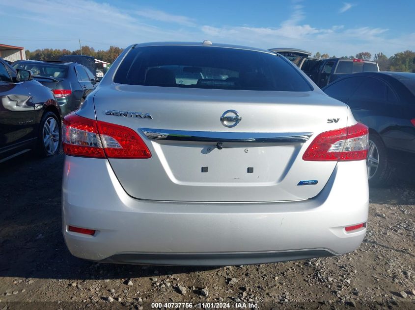 2013 Nissan Sentra Sv VIN: 3N1AB7AP7DL707515 Lot: 40737756