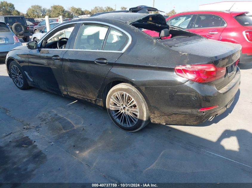 VIN WBAJA5C5XKBX87503 2019 BMW 5 Series, 530I no.3