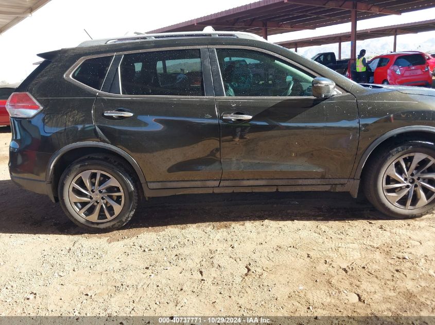 2015 Nissan Rogue Sl VIN: 5N1AT2MT9FC922636 Lot: 40737771