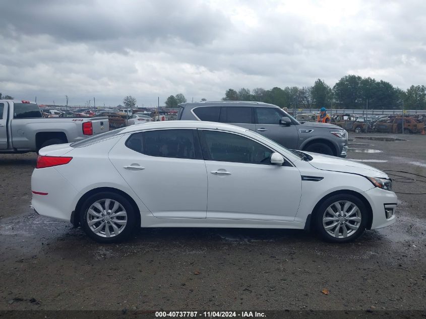 2015 Kia Optima Ex VIN: 5XXGN4A73FG453149 Lot: 40737787