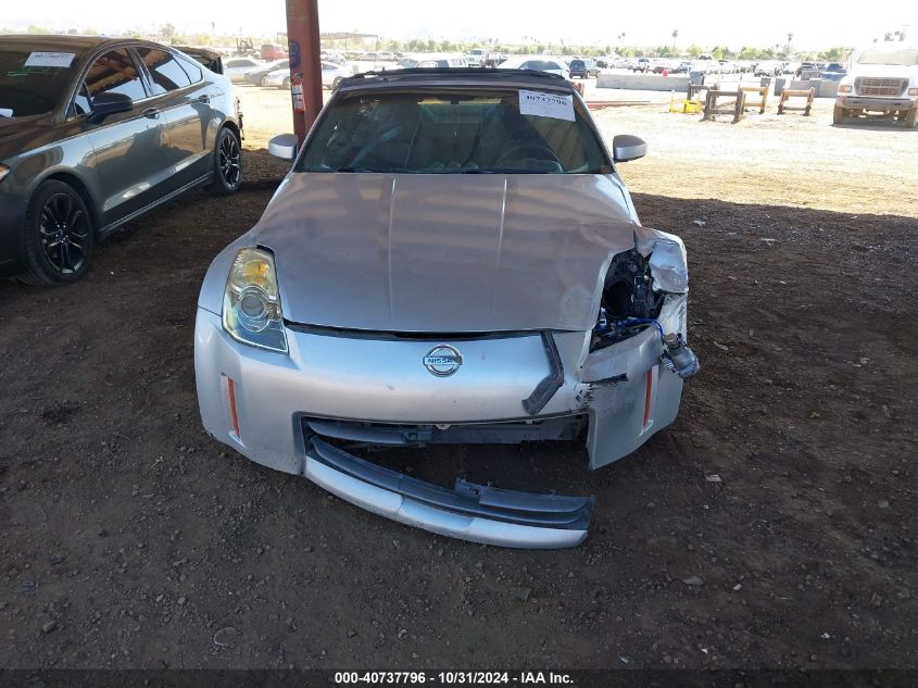 2006 Nissan 350Z Enthusiast VIN: JN1AZ36A06M480394 Lot: 40737796