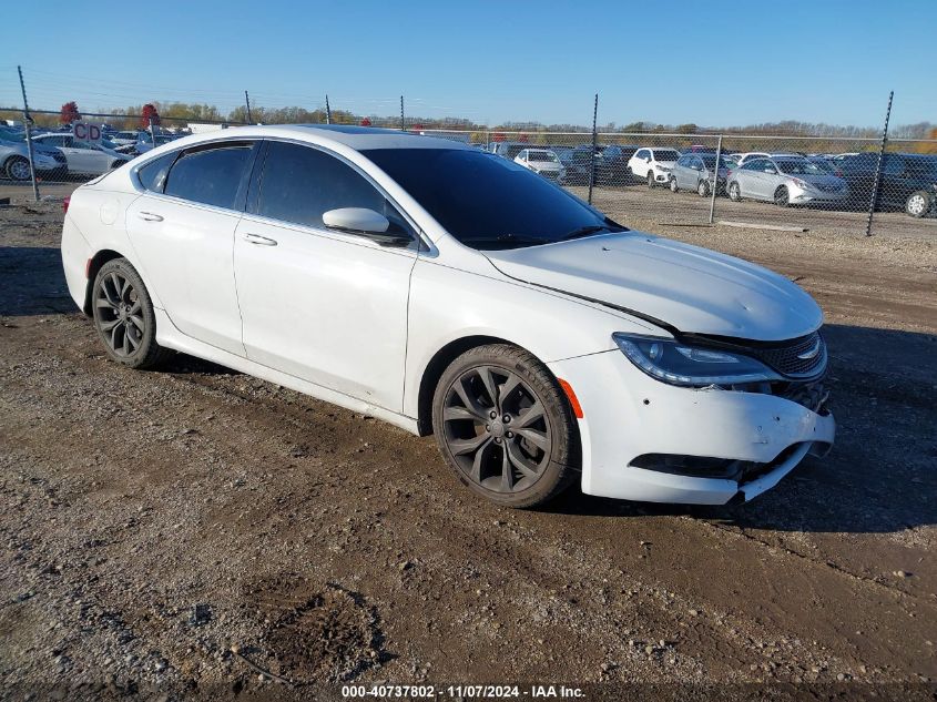 2015 Chrysler 200 C VIN: 1C3CCCCG1FN526149 Lot: 40737802