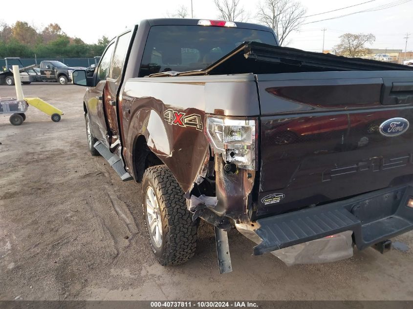 2018 Ford F-150 Xlt VIN: 1FTEW1EP4JKE49526 Lot: 40737811