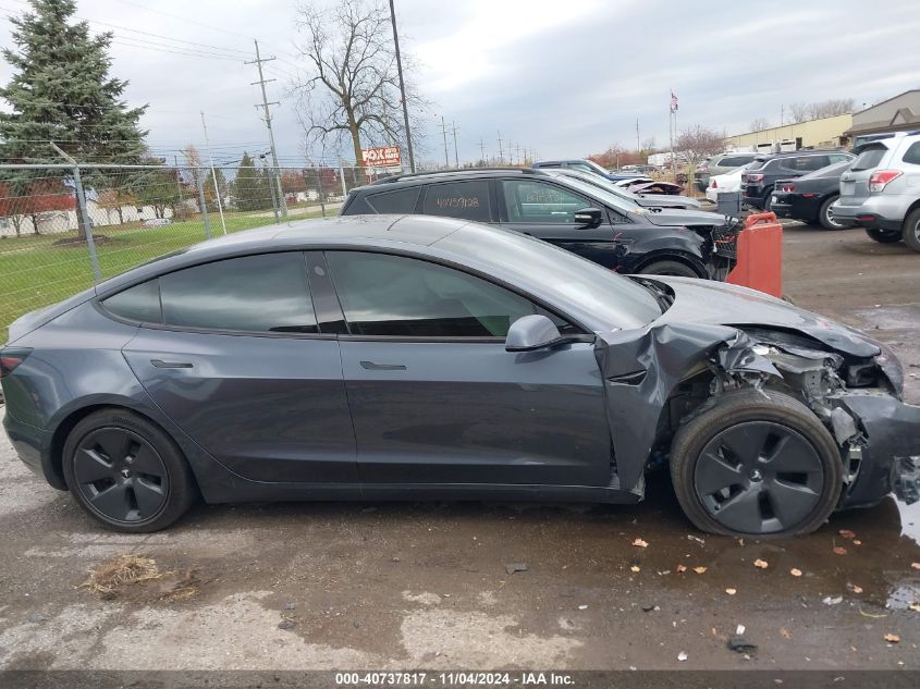 2021 Tesla Model 3 Long Range Dual Motor All-Wheel Drive VIN: 5YJ3E1EB3MF927919 Lot: 40737817