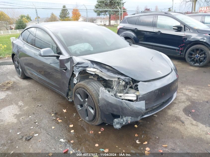 2021 Tesla Model 3 Long Range Dual Motor All-Wheel Drive VIN: 5YJ3E1EB3MF927919 Lot: 40737817