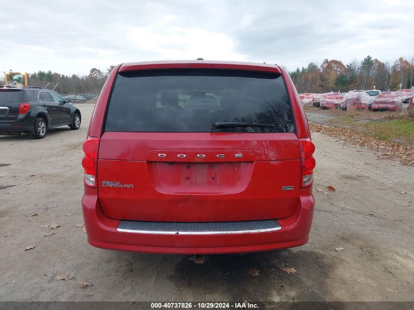 2013 Dodge Grand Caravan Se VIN: 2C4RDGBG1DR628062 Lot: 40737826