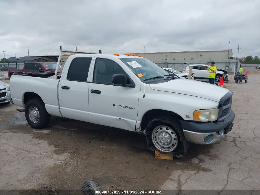 2003 Dodge Ram 3500 Slt/Laramie/St VIN: 3D7LA38613G737363 Lot: 40737829