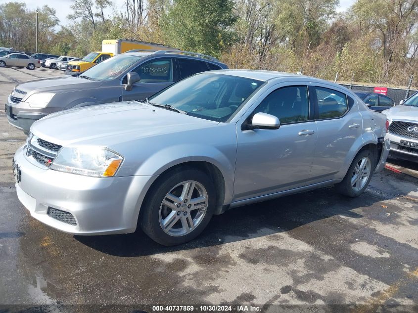 2012 Dodge Avenger Sxt VIN: 1C3CDZCB2CN235224 Lot: 40737859